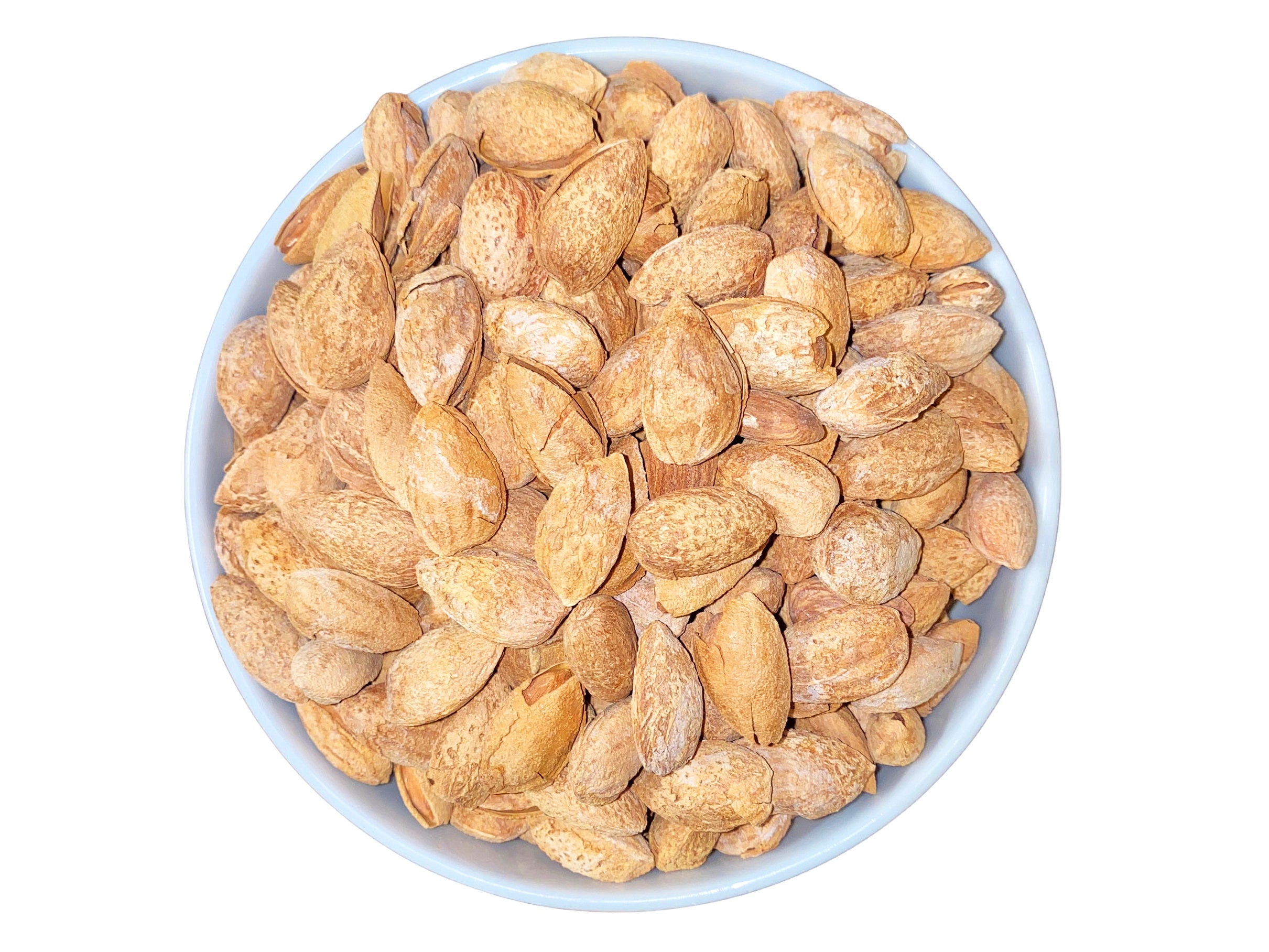 Roasted/Salted Almond In Shell - 1 Pound (Badam Shoor Ba Poost, Badoom)