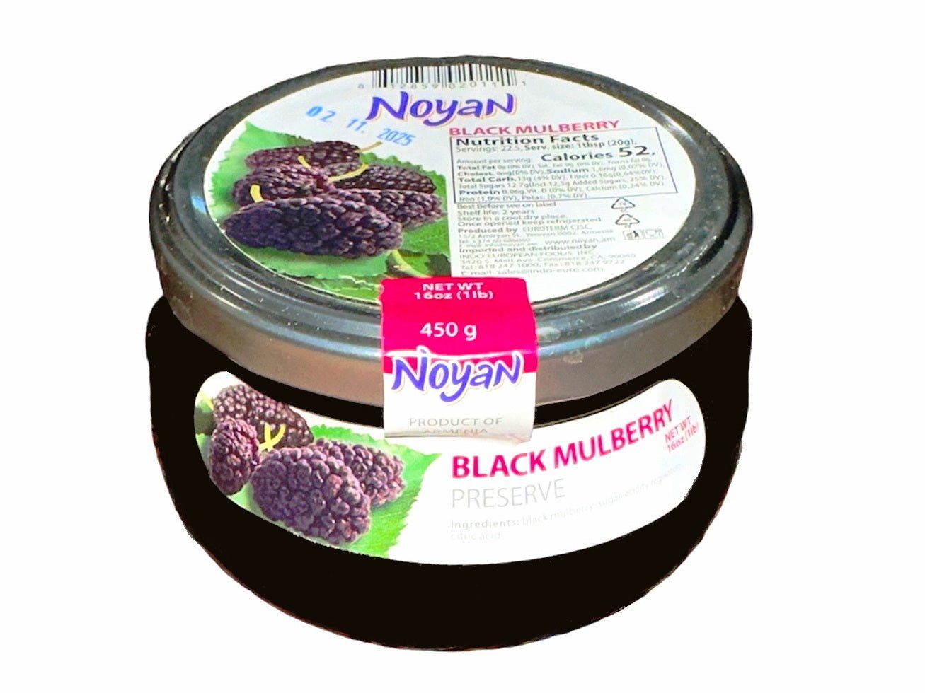 Black Mulberry Preserve - Jam (Muraba Toot Siah)