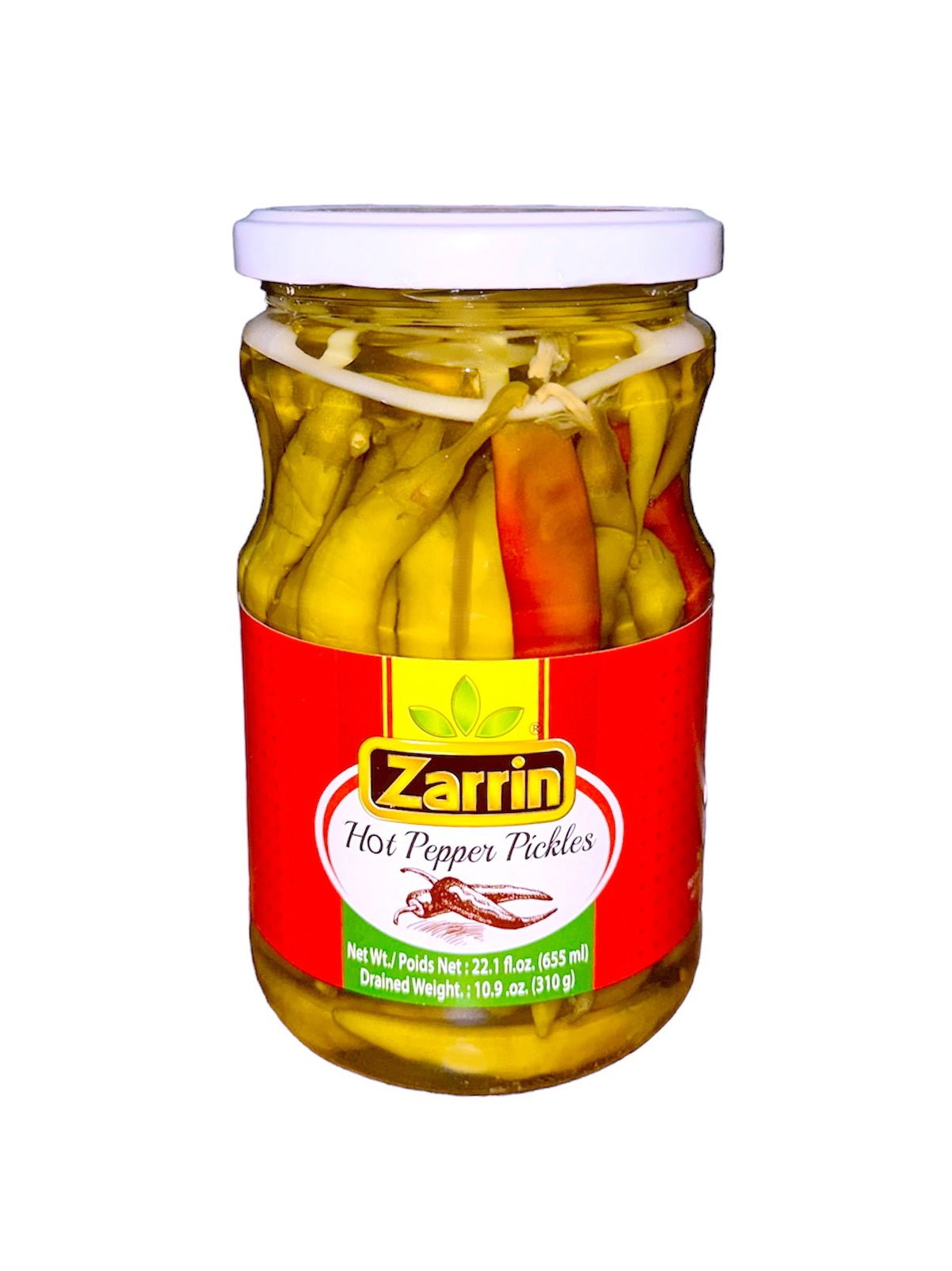 Hot Pepper Pickled (Turshi Felfel Zarin, Torshi)