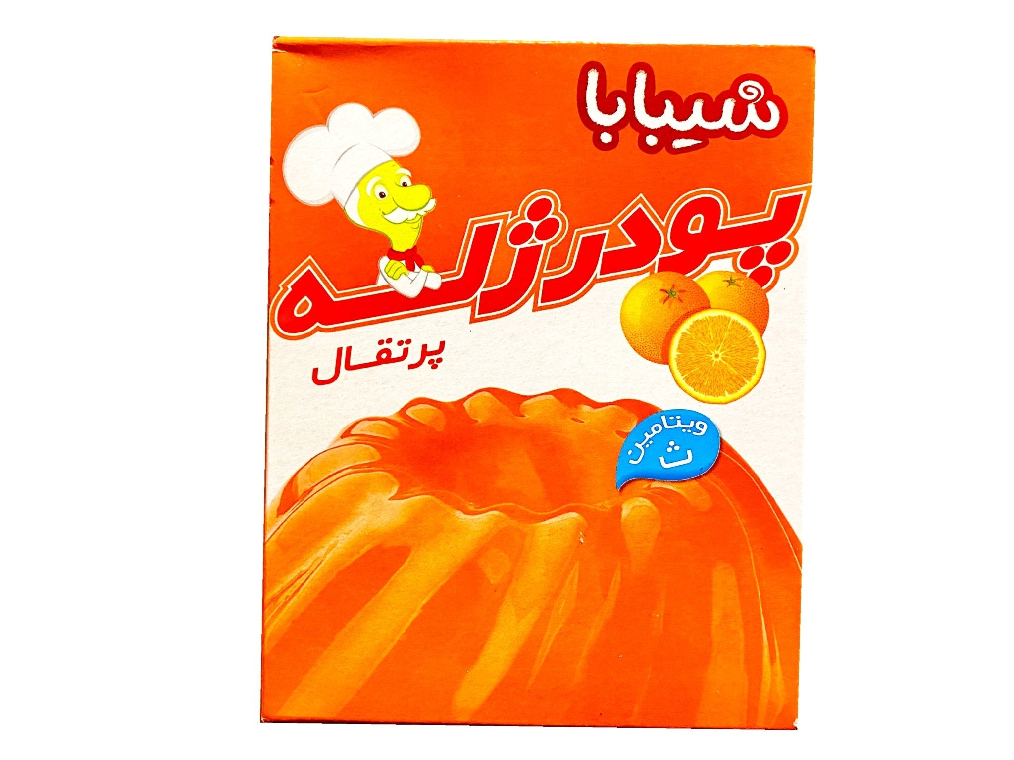 Jelly Dessert Orange Powder (Poodre Gele Porteghal)