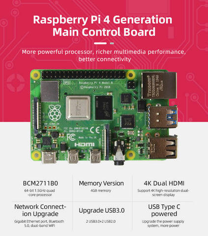 Raspberry Pi4B4G