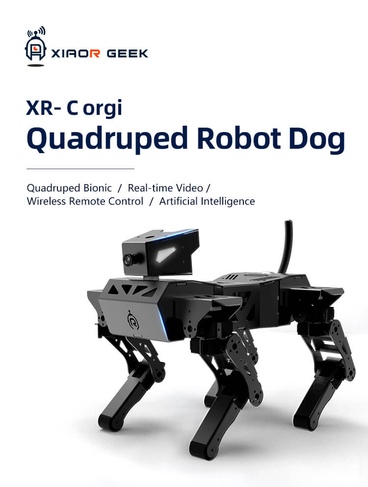 XiaoR GEEK ESP32 Bionic Programmable Smart STEM Educational Robot Dog Kits