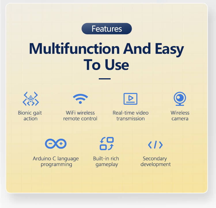 Feature: Multifunction and easy to use