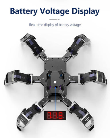 Battery voltage display