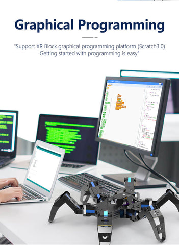 Support XR Block graphical programming（scratch3.0）