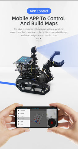 smart phone APP to control and build maps