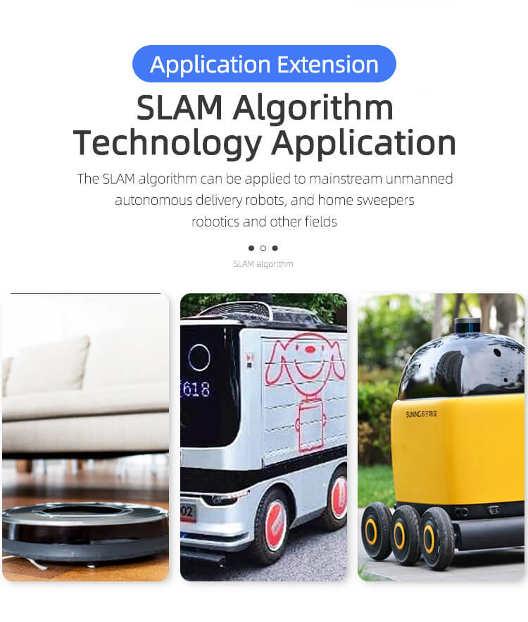 Aplicación de tecnología de algoritmo SLAM