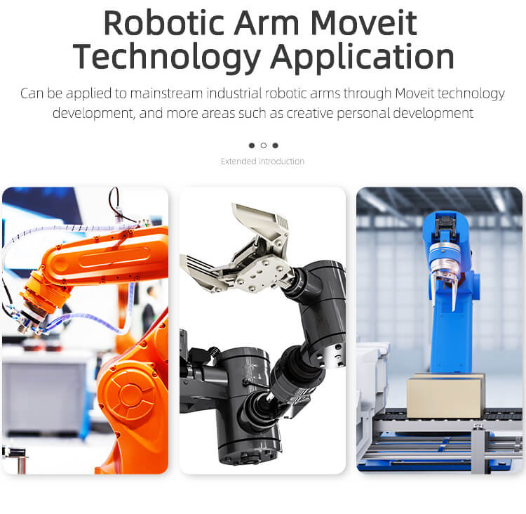 Aplicación de la tecnología Moveit del brazo mecánico.