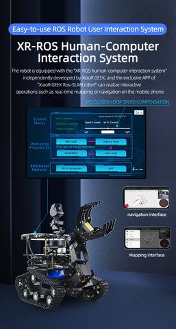 XR-ROS human-computer interaction