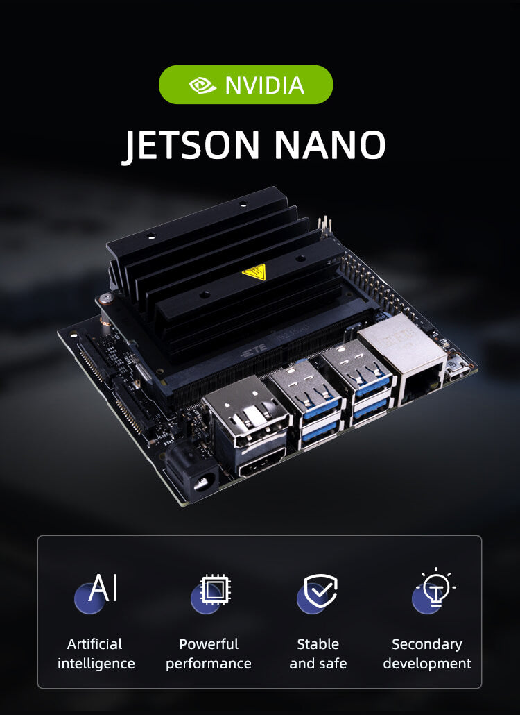 Rendimiento estable con la placa principal Jetson Nano