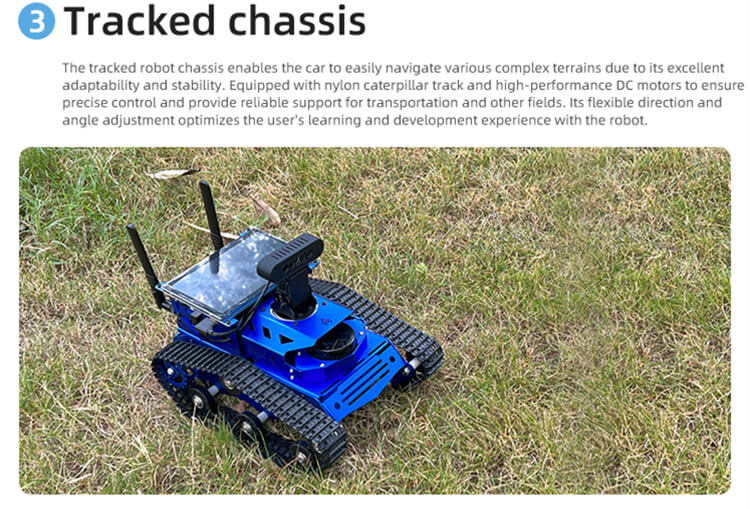 Multiple chassis to choose-Tracked chassis