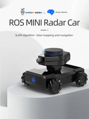 XiaoR GEEK ROS2 Sunrise X3 Radar Mecanum Wheel MINI Robot Car With Horizon vision-programmed smart robot