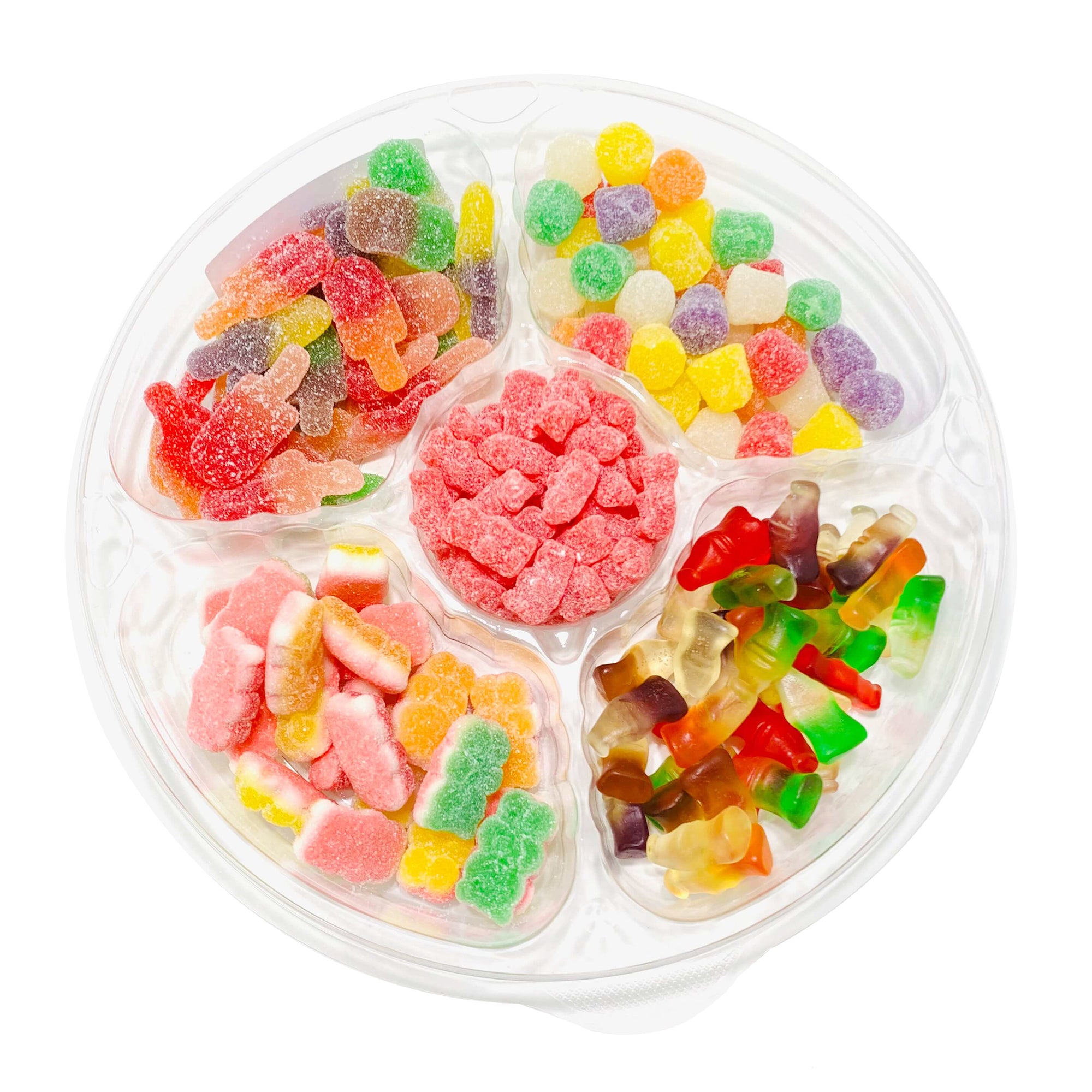 Assorted Mix Gummies Snack Tray