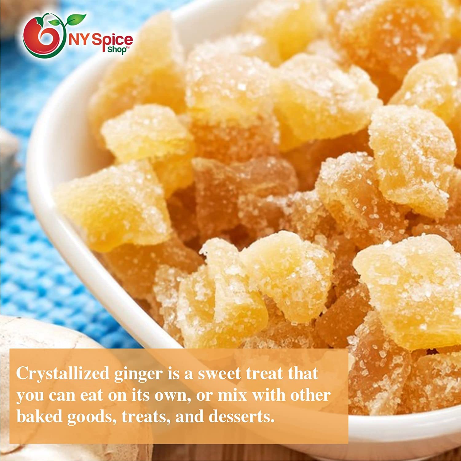 Crystallized Ginger - Candied Ginger