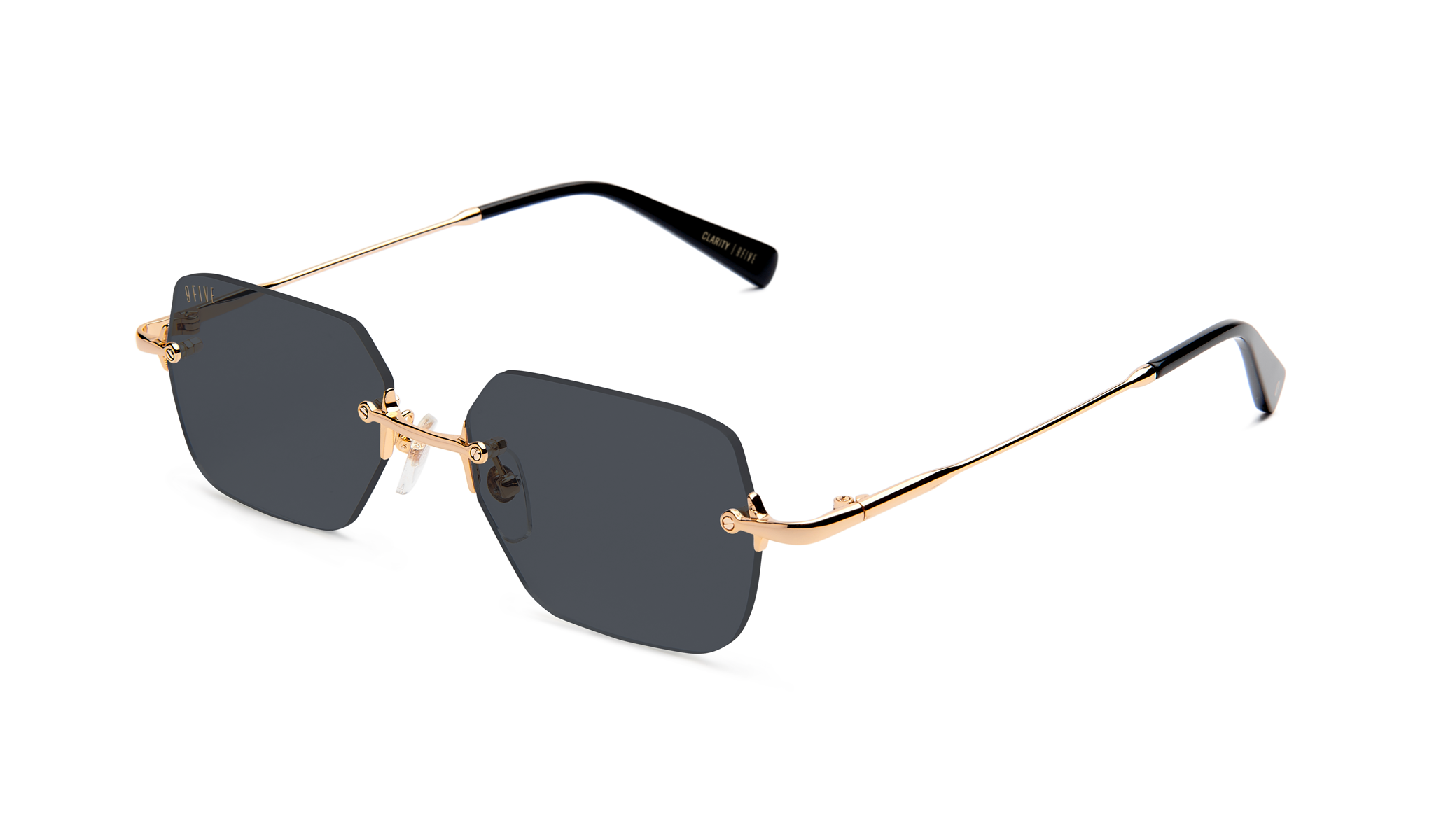 9FIVE Clarity Lite 24K Gold Sunglasses Rx