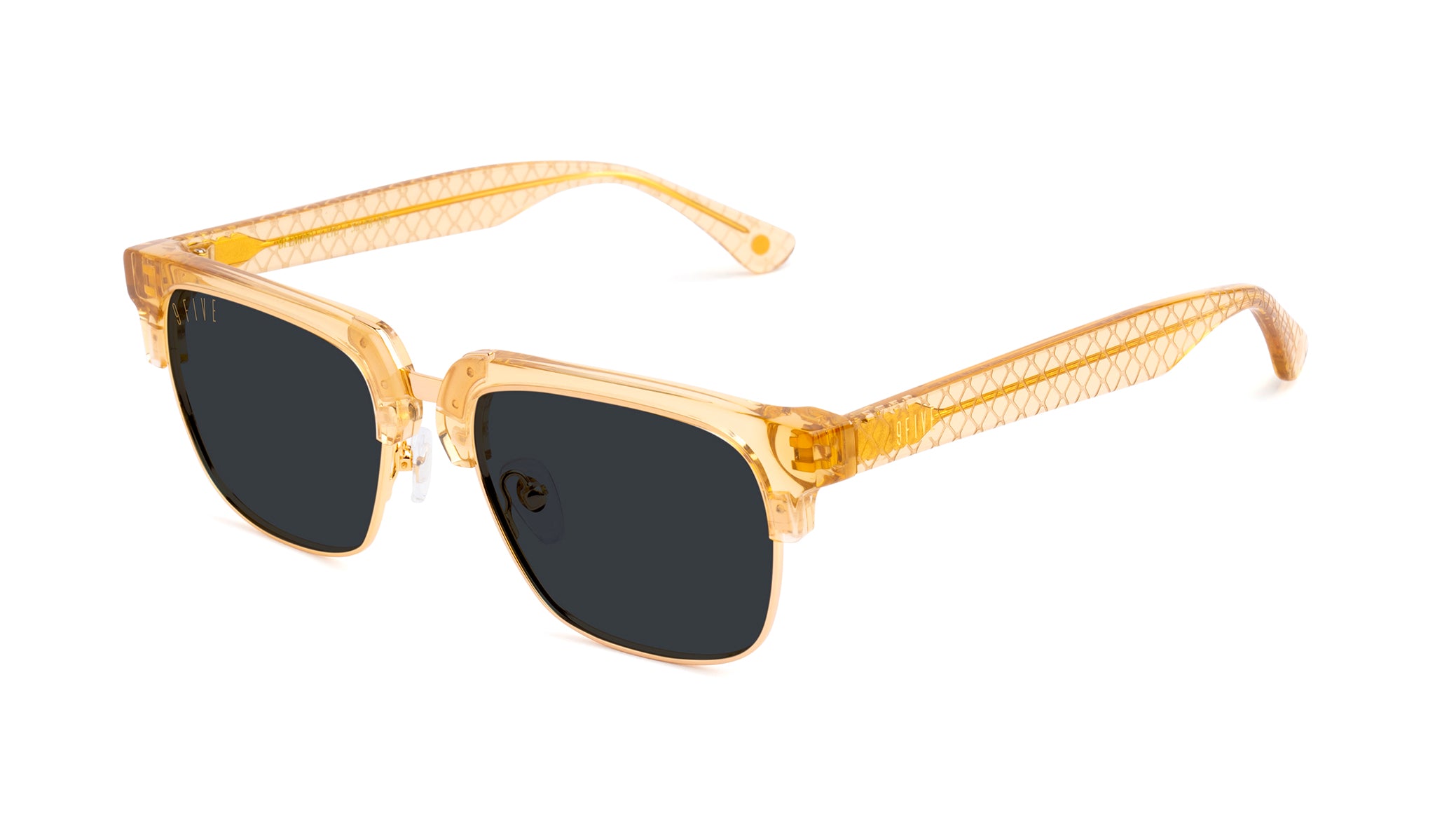 9FIVE Belmont Gold Scale Sunglasses Rx