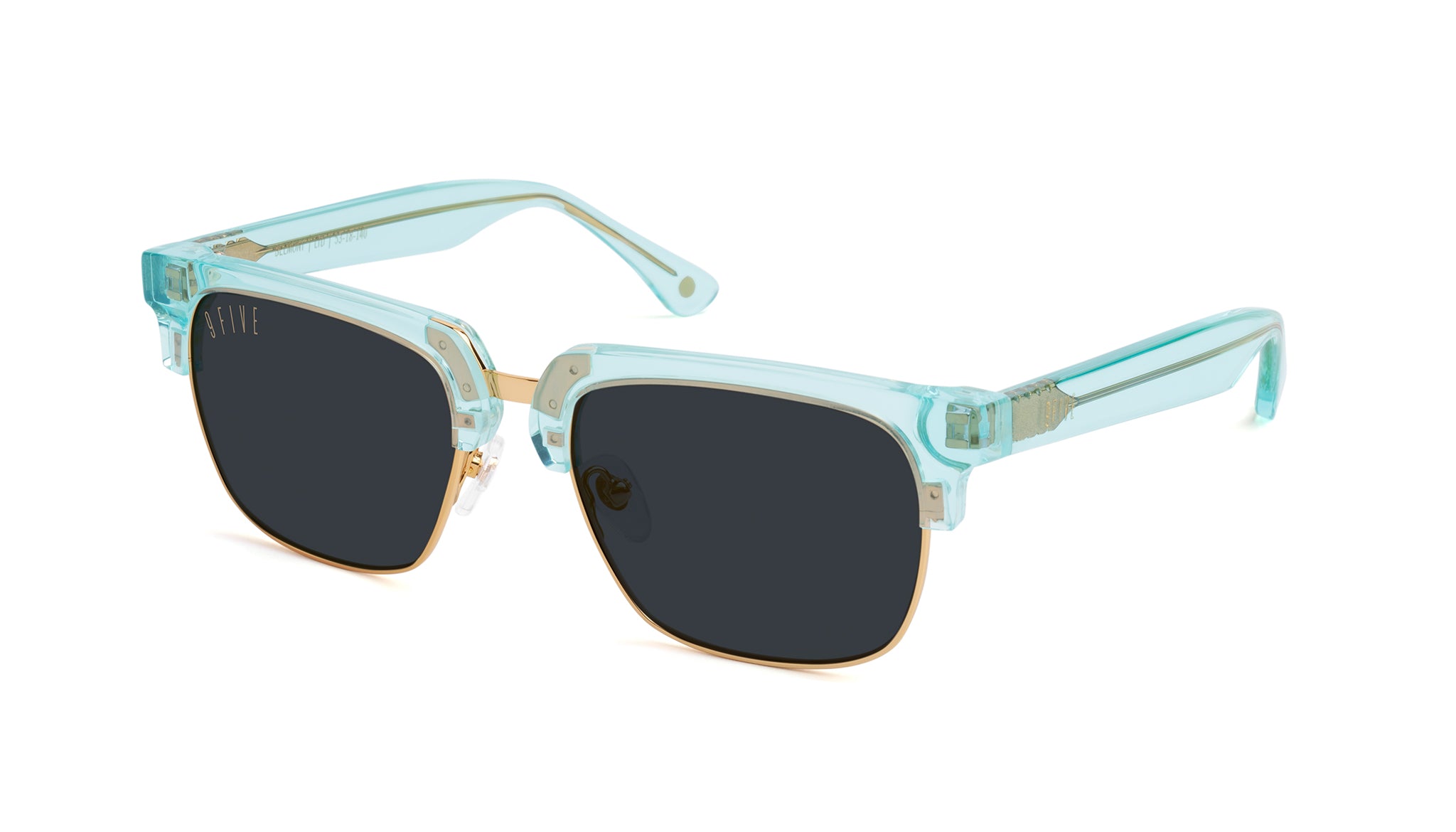 9FIVE Belmont Tiffany & 24K Gold Sunglasses Rx
