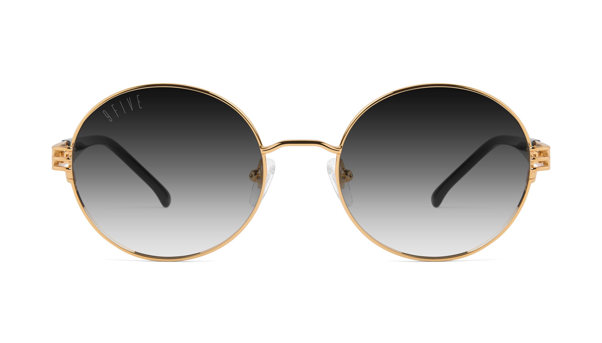 9FIVE Iris Black & 24K Gold - Gradient Sunglasses