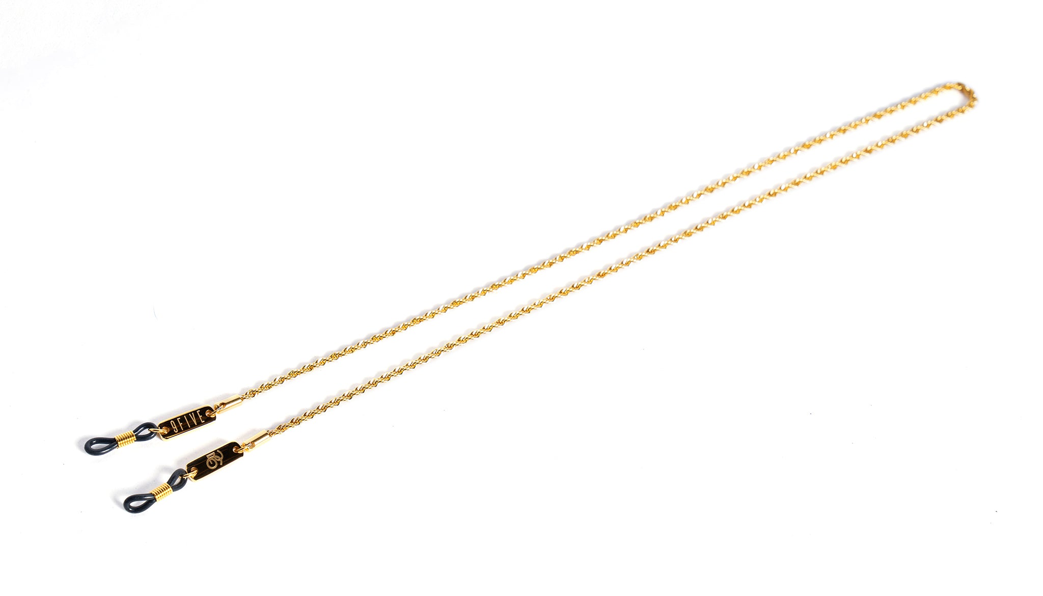 9FIVE 24k Gold Rope Chain Eyewear Lanyard