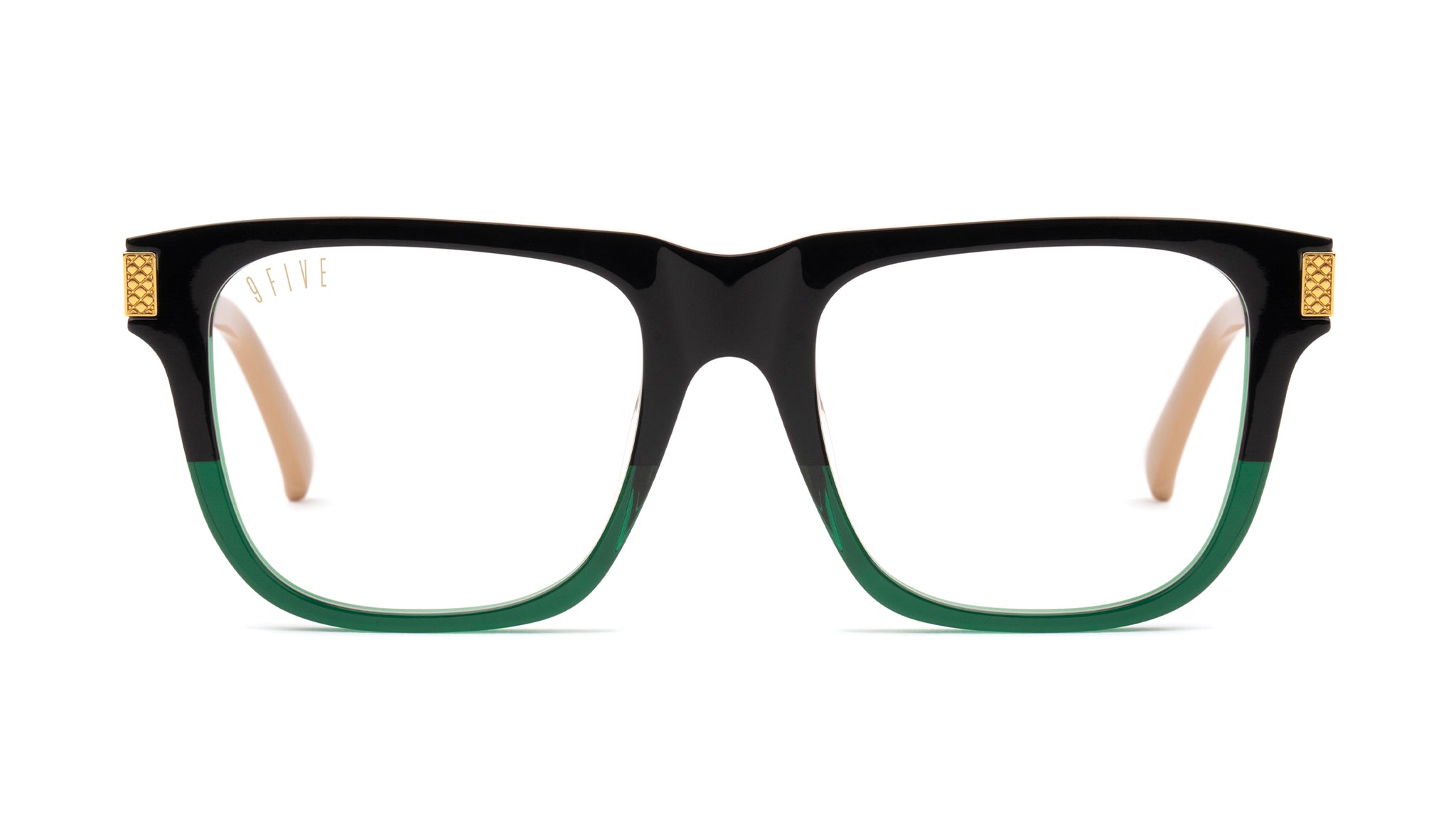 9FIVE Ocean Tundra Green Clear Lens Glasses Rx