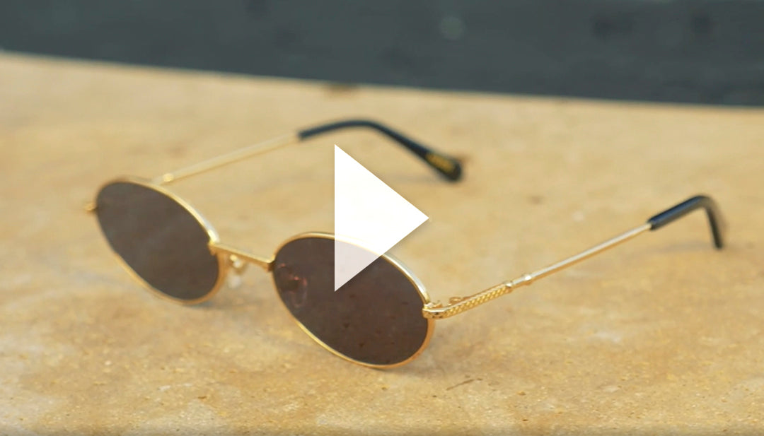 9FIVE 40 24K Gold Sunglasses Rx