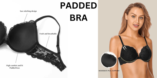 What is the difference between padded bras and non-padded bras? Why do –  WingsLove