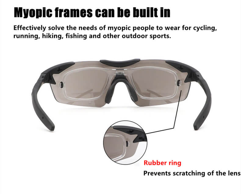 Polarized Sports Cycling Sunglasses with Bluetooth Earphone