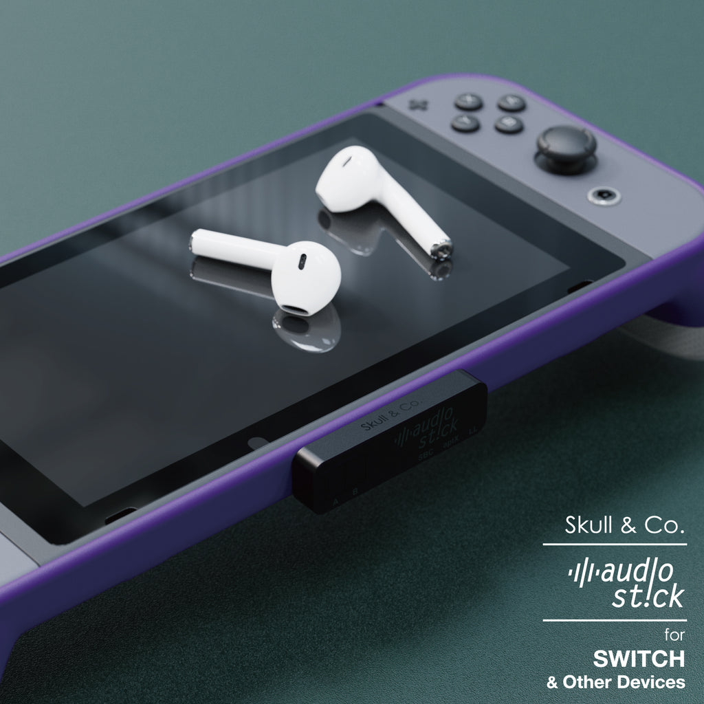Skull Co Audiostick Bluetooth 5 0 Transmitter For Nintendo Switch Ps4 Ebay