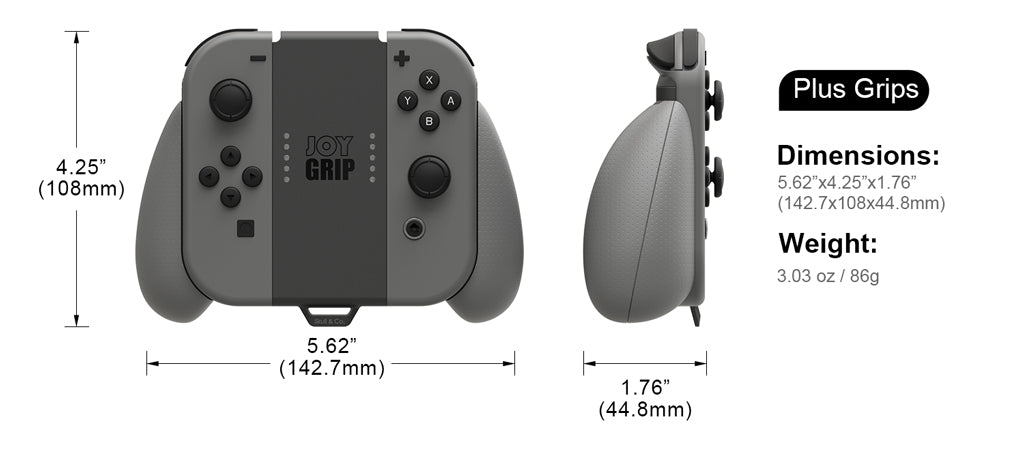 Skull & Co. JoyGrip for Nintendo Switch