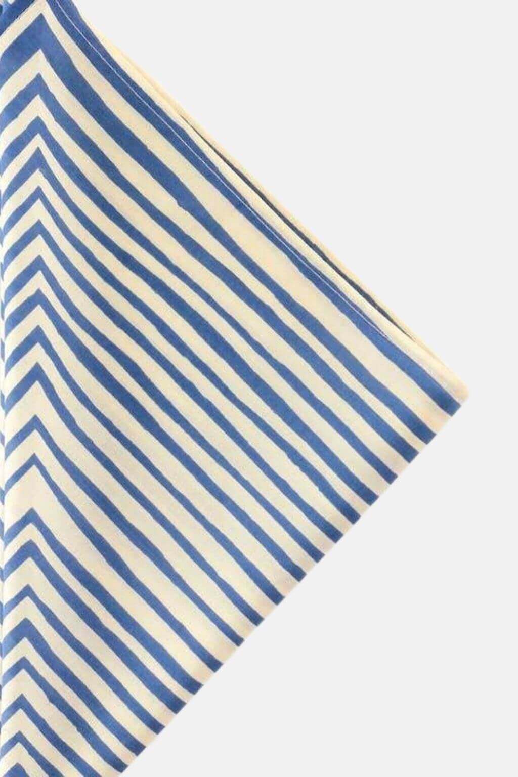 Sammie Bleu Bandana | Cool Blue Mod Stripes