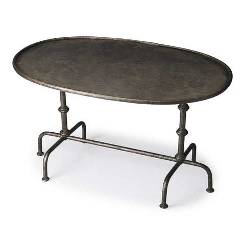 Handmade Butler Kira Metal Steel/Aluminum End Table