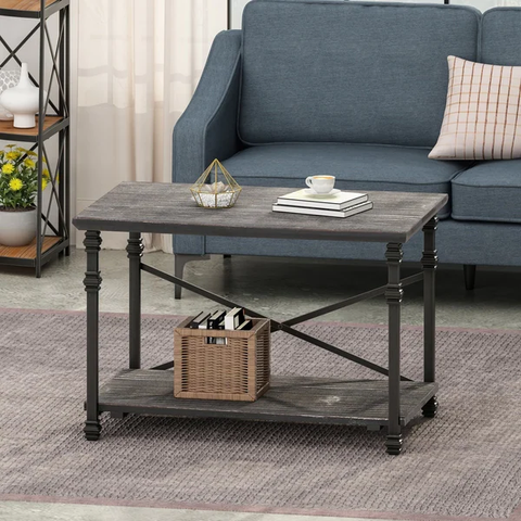 Moser Modern Industrial Coffee Table by Christopher Knight Home