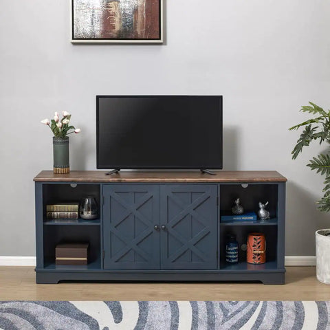 70 in. Navy TV Stands for TVs Up to 78 in.