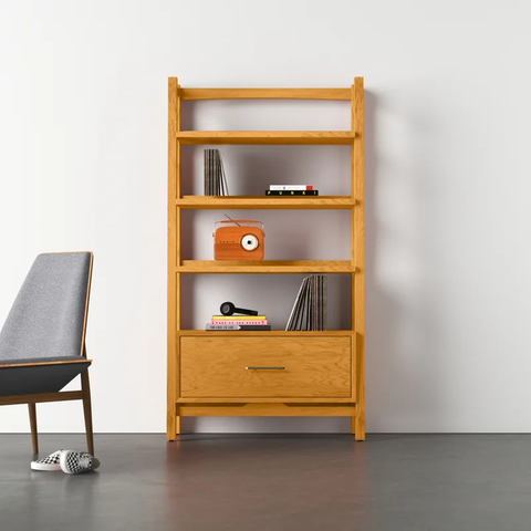 Stiles 38'' Ladder Bookcase