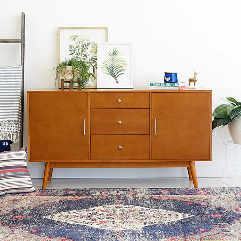 Walker Edison 60" Mid-Century TV Stand