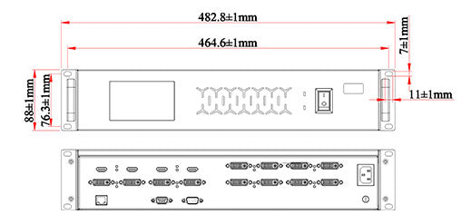 Colorlight V6 Video splicer matrix