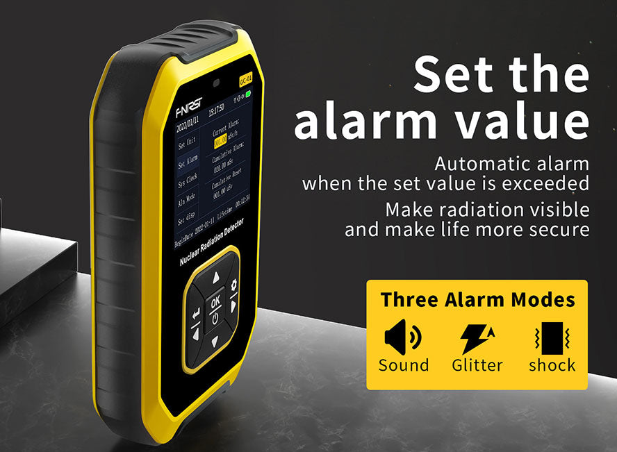 Fnirsi GC-01 Nuclear Radiation Detector Professional radioactive ionization dose alarm instrument