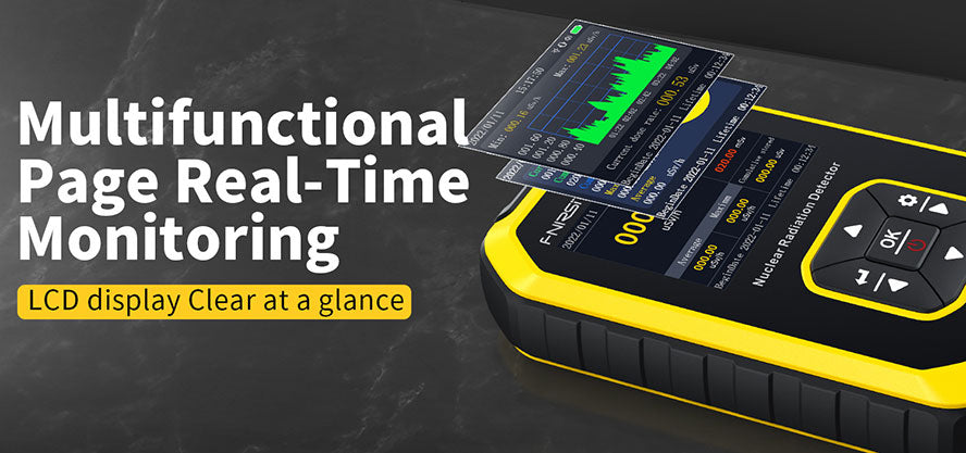 Fnirsi GC-01 Nuclear Radiation Detector Professional radioactive ionization dose alarm instrument