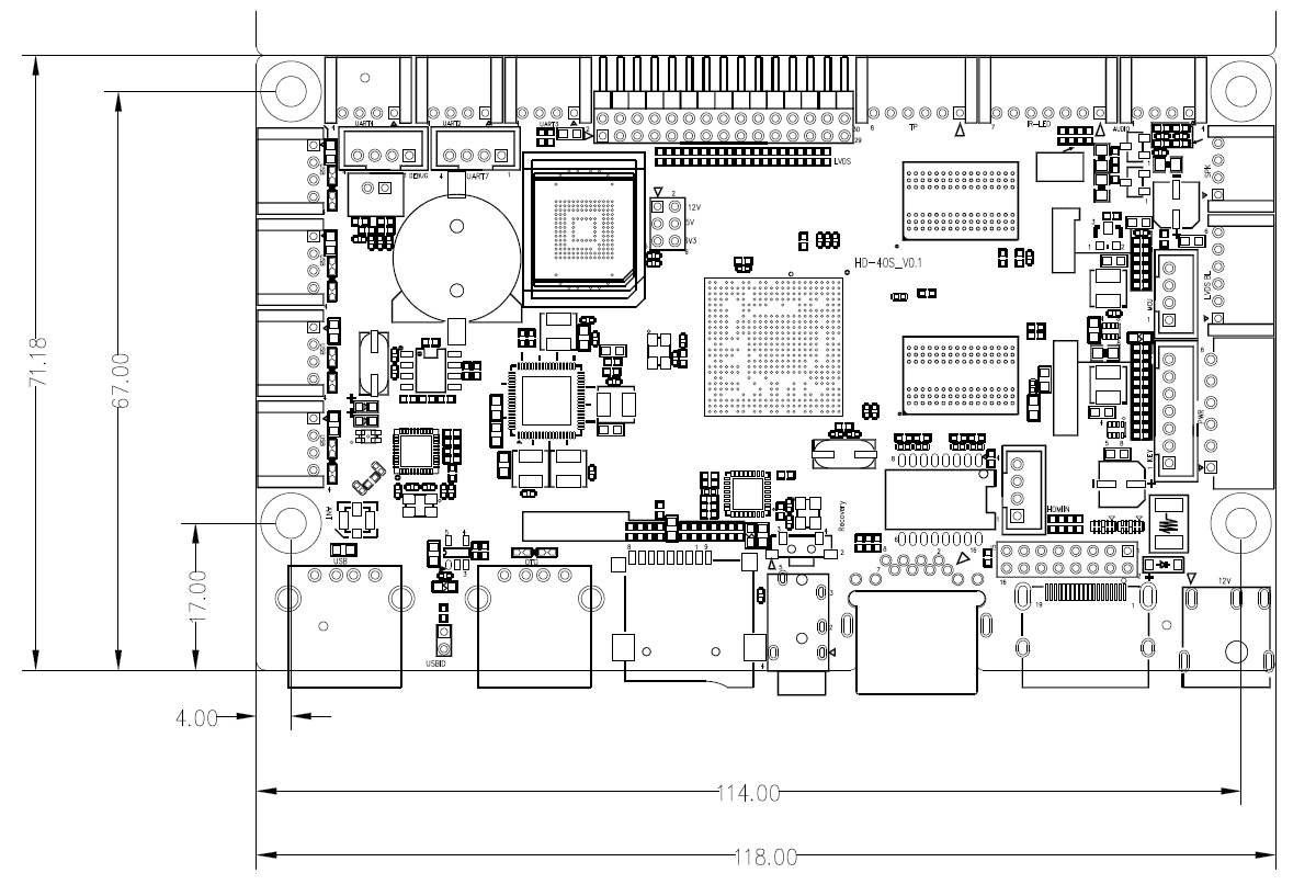 Huidu LCD Smart Motherboard HD-40