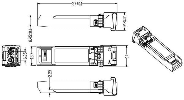 10G SFP Module Fibre Optic Module