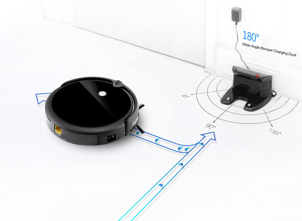 3rd Intelligent Sweeper Robot Whole House Planning With App,Camera,Silent,Self-charging