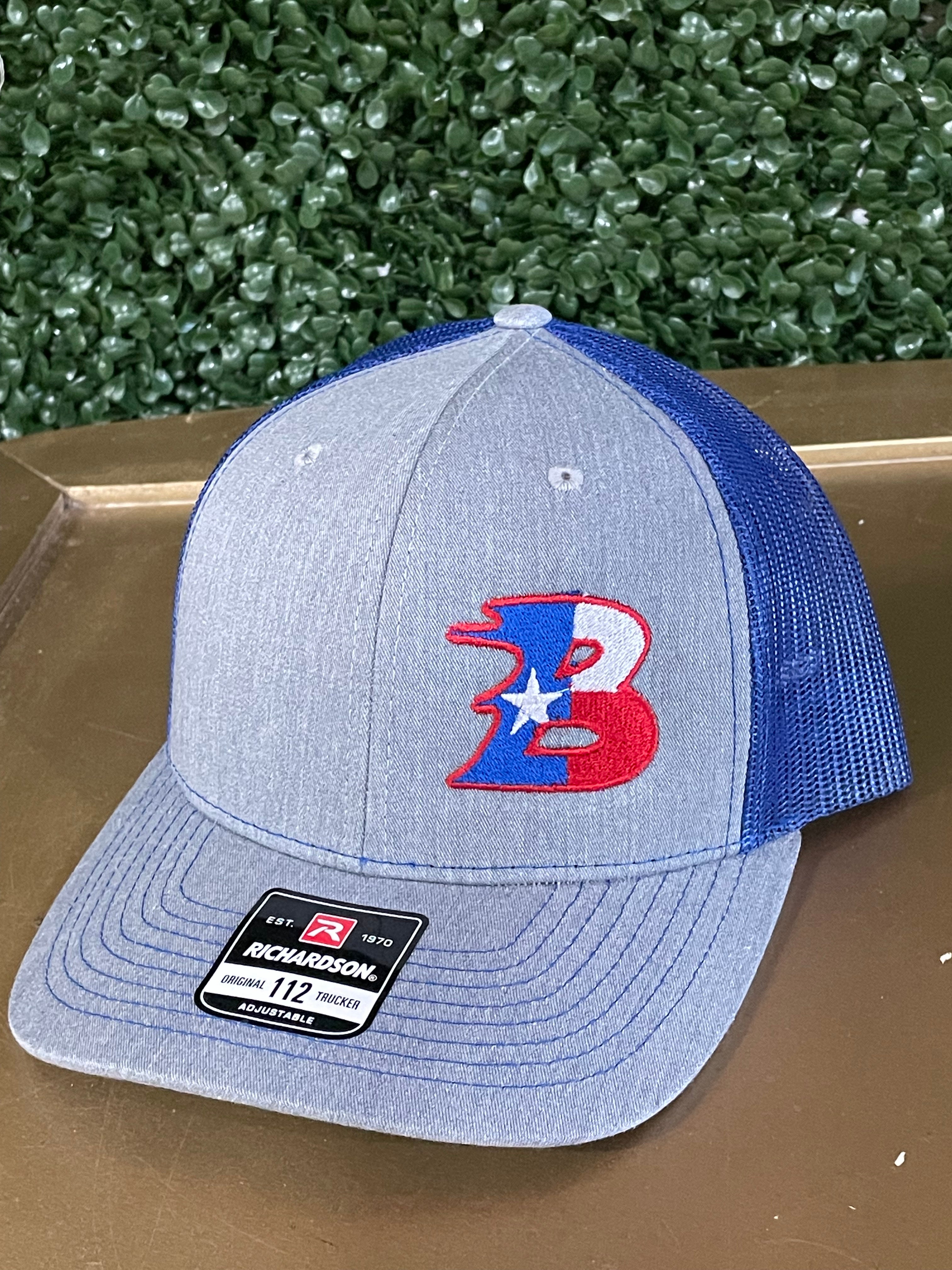 Gray/Blue Texas Bullard B Richardson 112 Hat