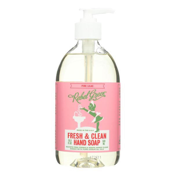 Rebel Green Hand Soap: Pink Lilac