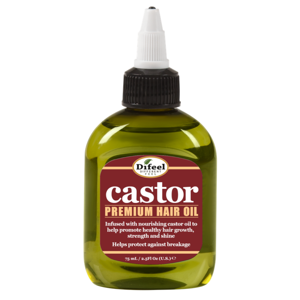 Difeel Castor Pro-Growth Hair Oil 2.5 oz.