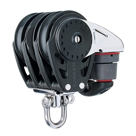 HARKEN 75mm Carbo Ratchamatic Triple Block with Cam, 2685