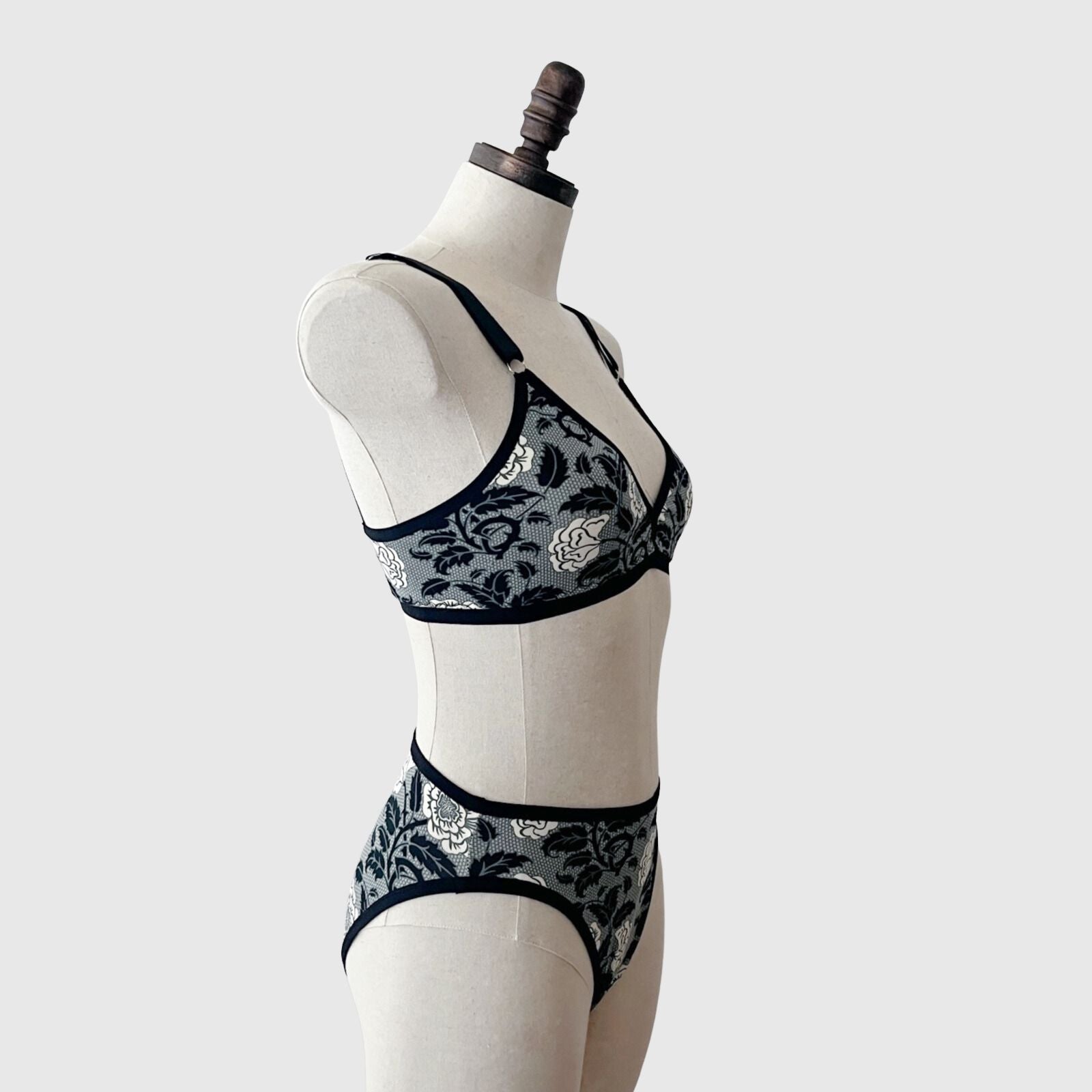 Bra and bikini underwear set  - organic cotton