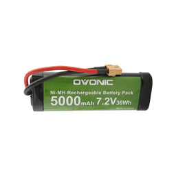 Ovonic 5000mAh 7.2V 6S1P NIMH battery for 1/10 brushed RC boats& RC Car model