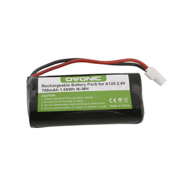 Ovonic 700mAh 2.4V 2S1P NIMH battery with Type 5264 plug for cordless phone