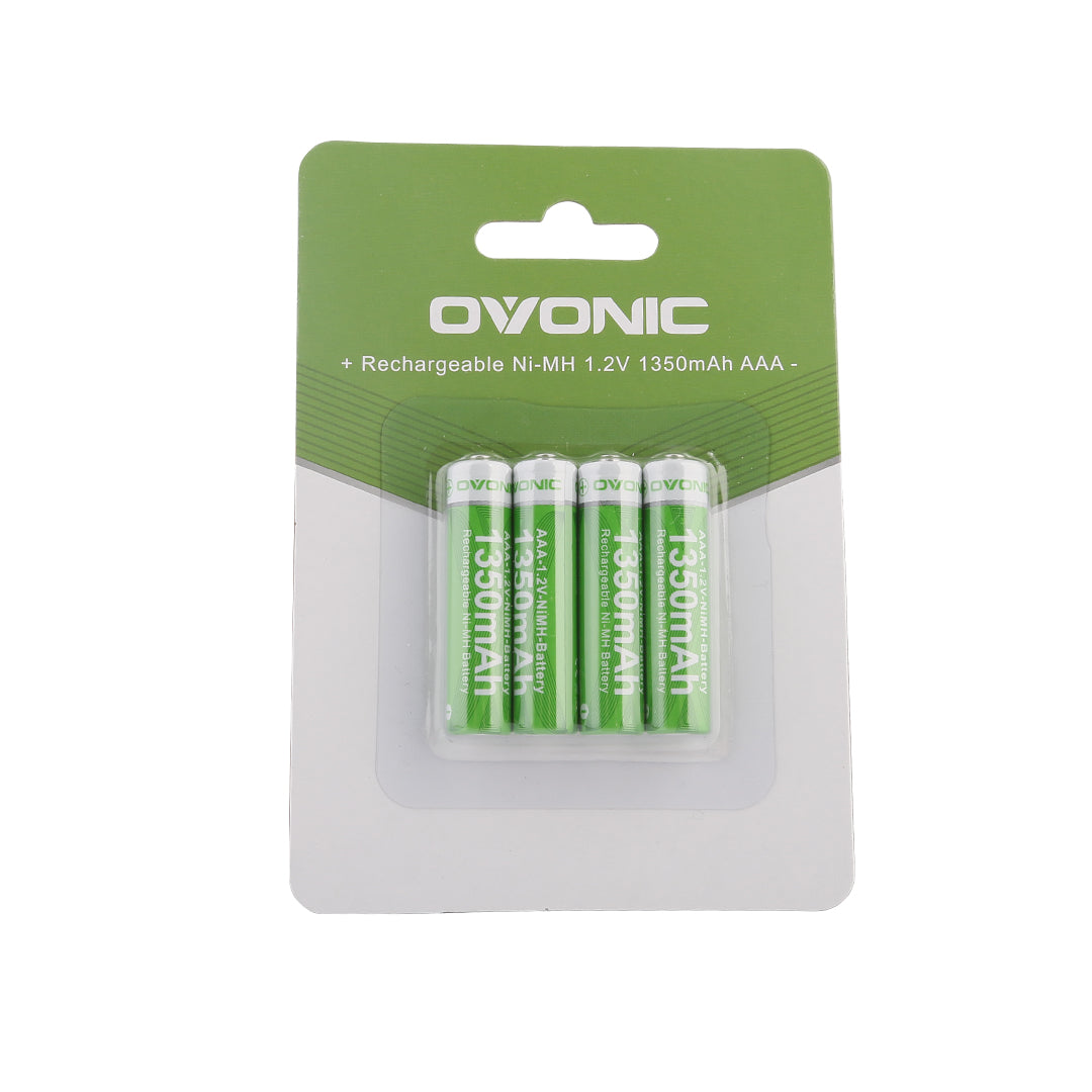 Ovonic AAA 1350mAh NIMH battery for camera controllers wireless electronics