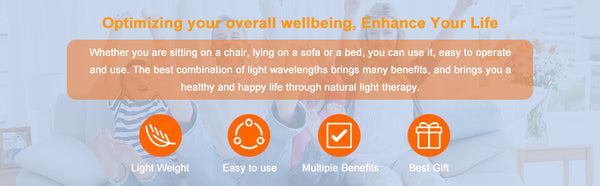 Red LED Light Therapy Panel for Muscles and Joints